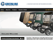 Tablet Screenshot of greenlinecovers.com